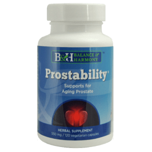 balance & harmony bottle: Prostability herbal supplement