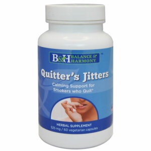 Balance and Harmony Quitter's Jitters herbal supplement